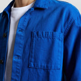 Sobrecamisa Anerkjendt Oscar Twill True Blue - ECRU