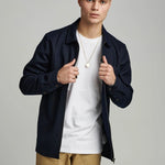 Sobrecamisa de Lana Oscar - ECRU