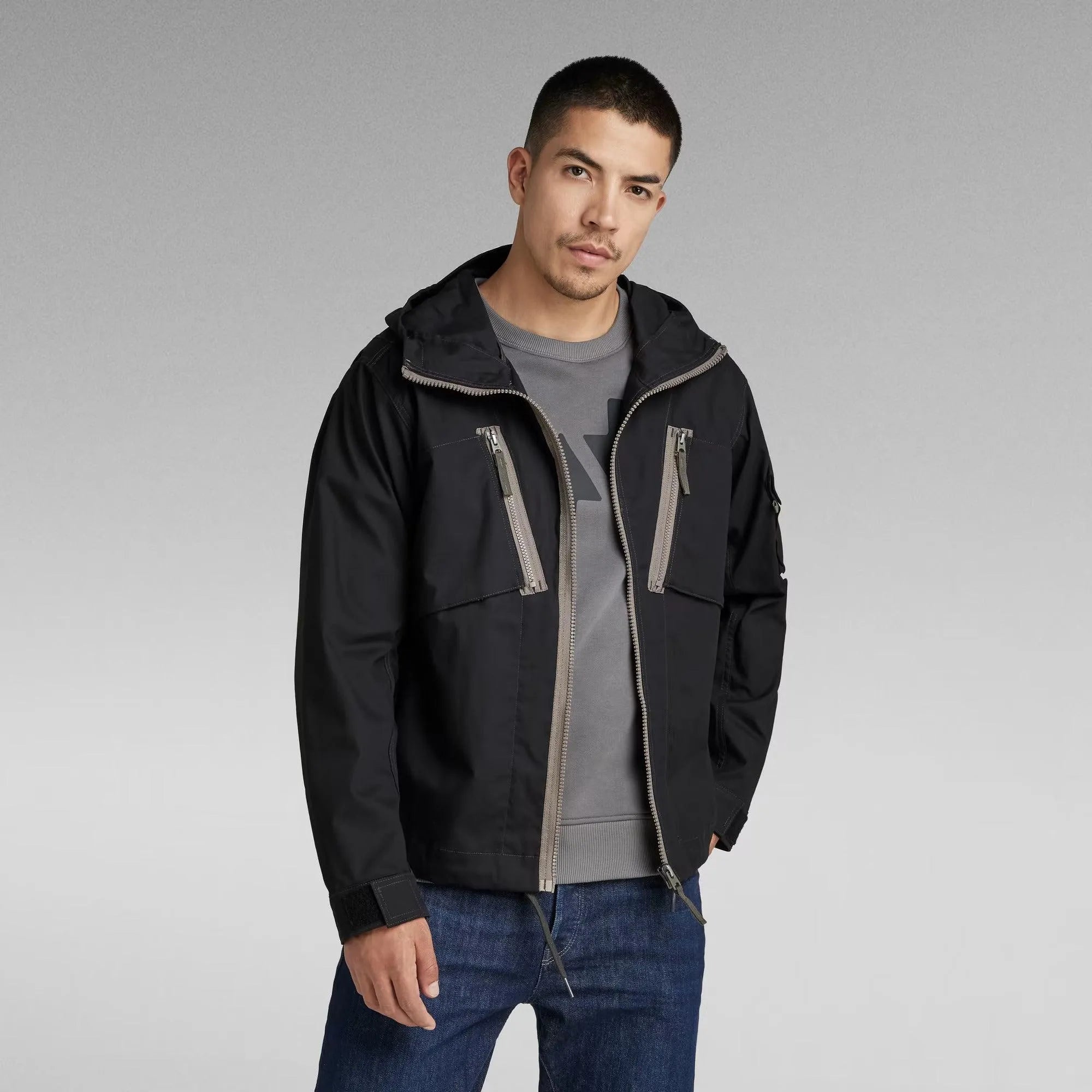 Sobrecamisa Hooeded Sporty - ECRU