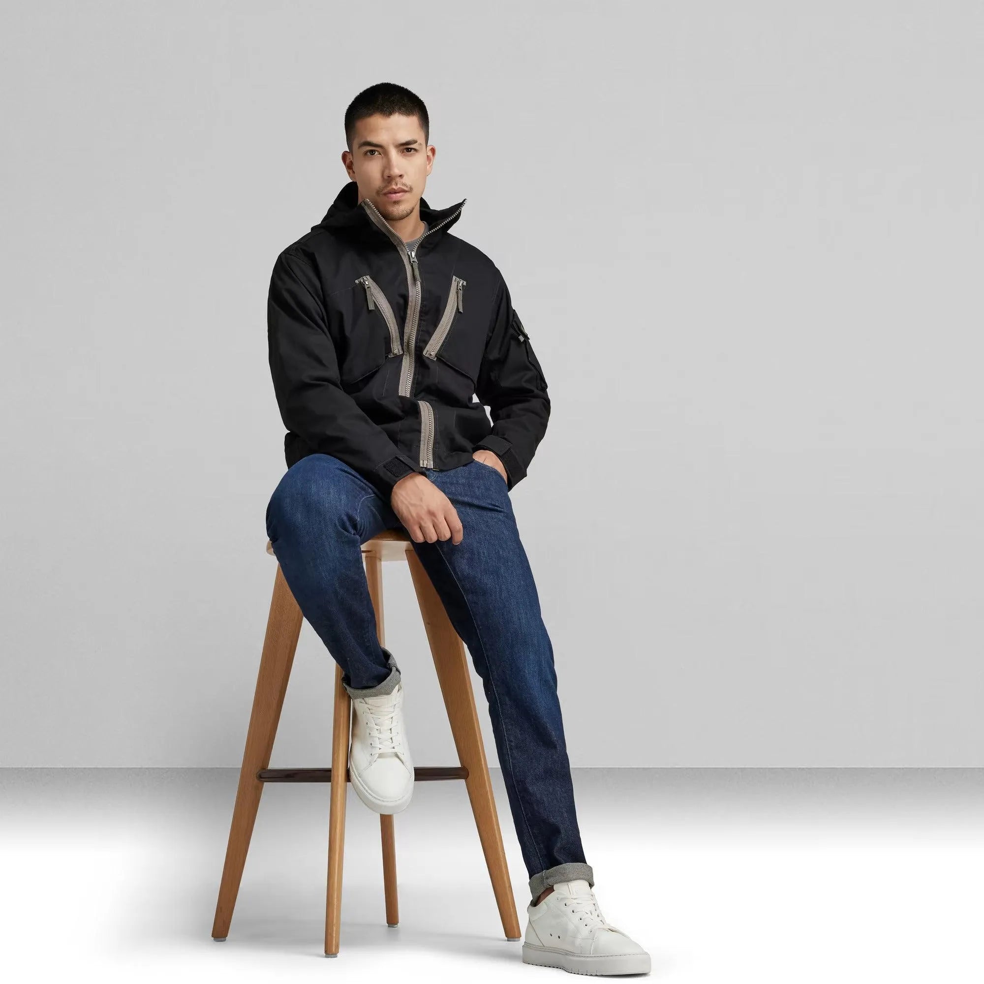 Sobrecamisa Hooeded Sporty - ECRU