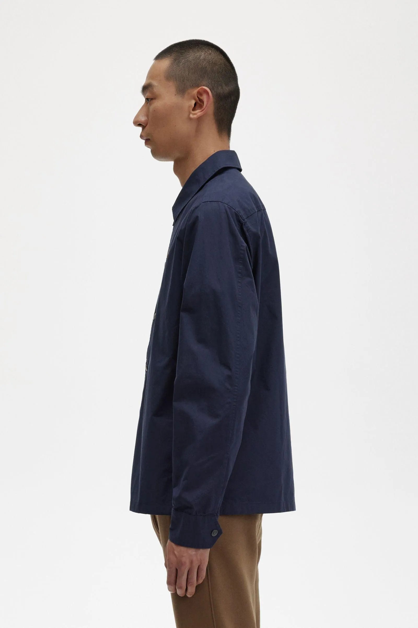 Sobrecamisa Ligera Fred Perry - ECRU