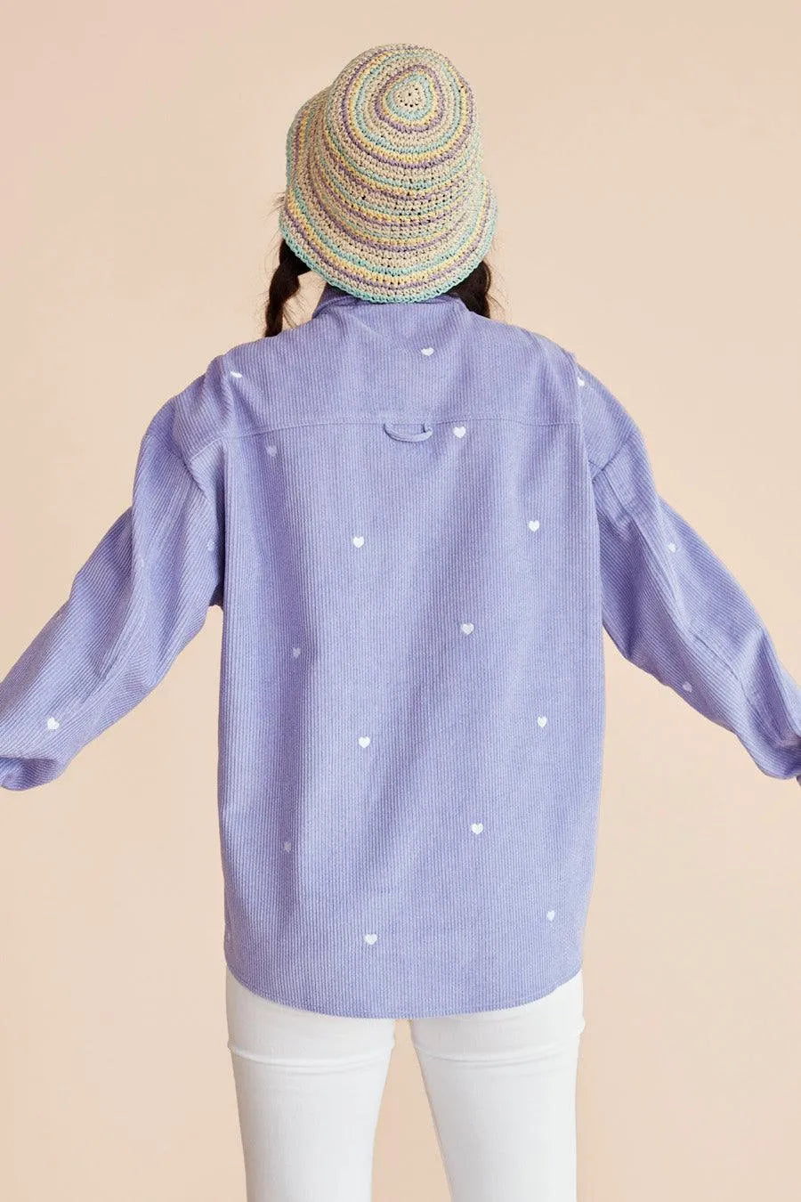 Sobrecamisa Oversize Pana - ECRU