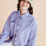 Sobrecamisa Oversize Pana - ECRU