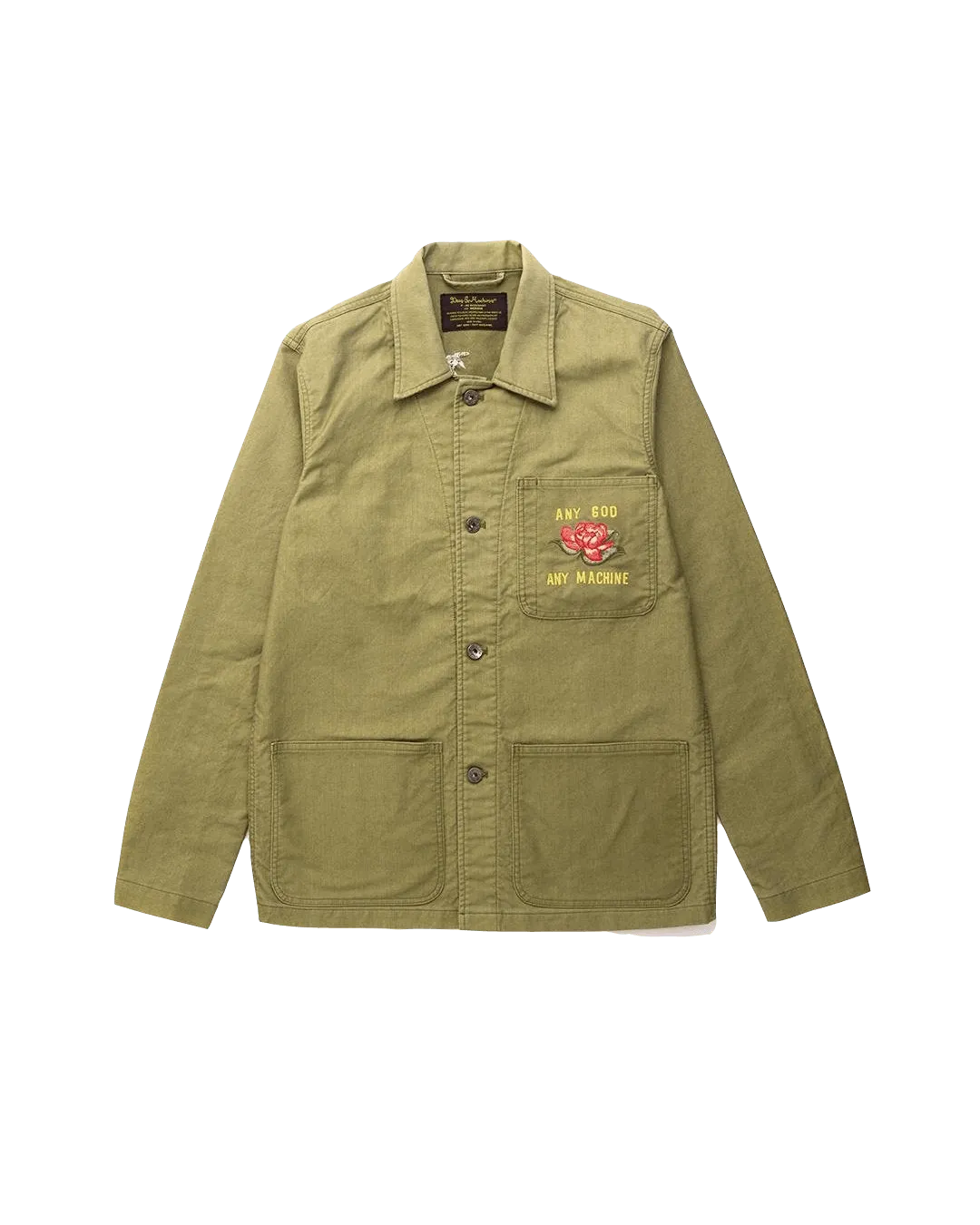 Sobrecamisa P-41 - Olive Drab - ECRU