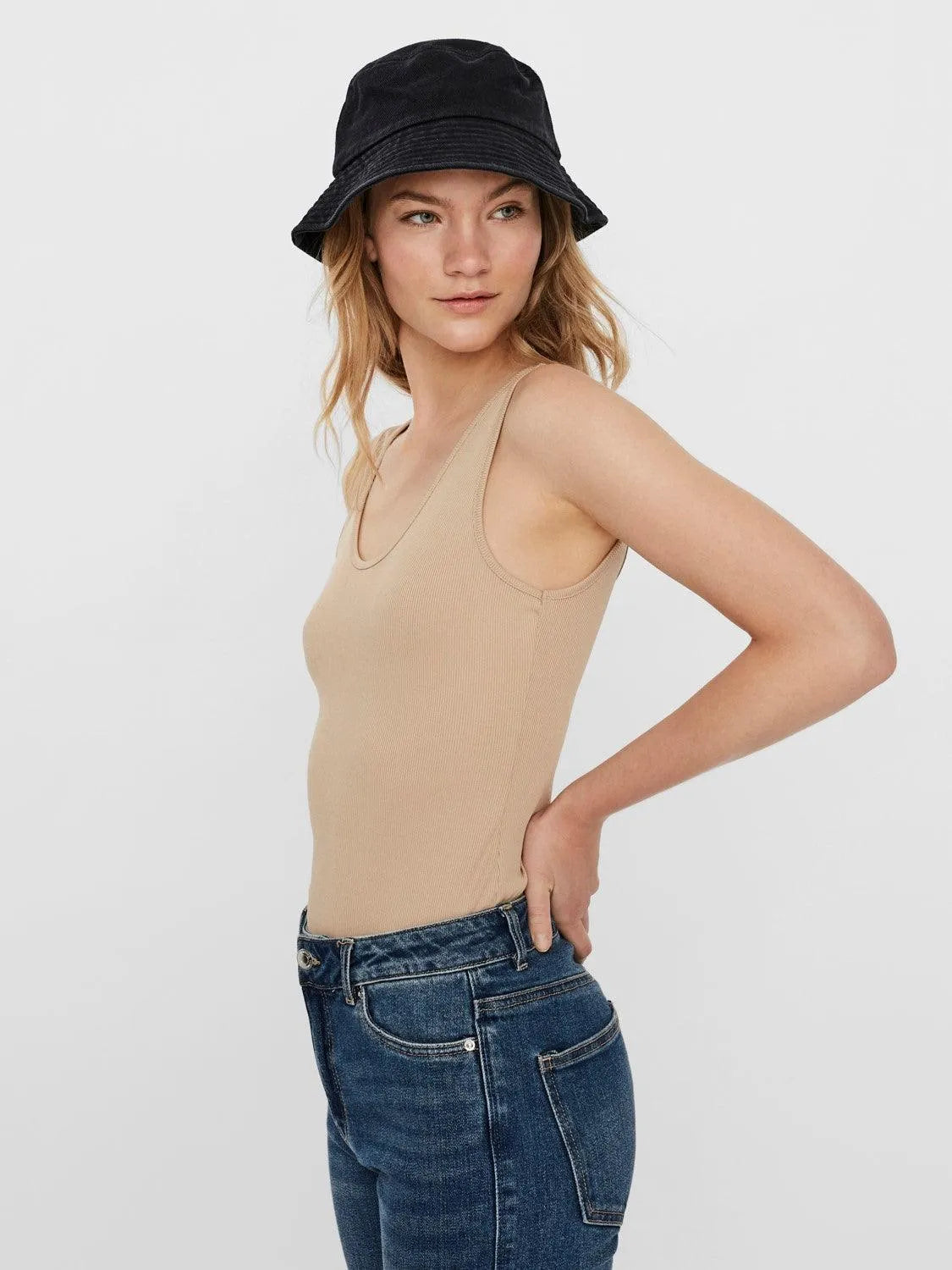 Sombrero Bucket Illa - ECRU