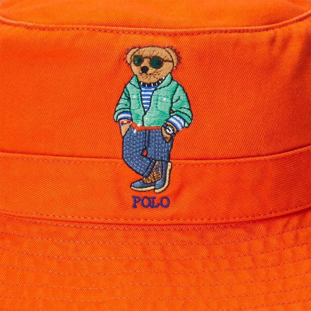 Sombrero de pescador Polo Bear - ECRU