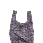 Standard Baggu Pink Snakeskin - ECRU