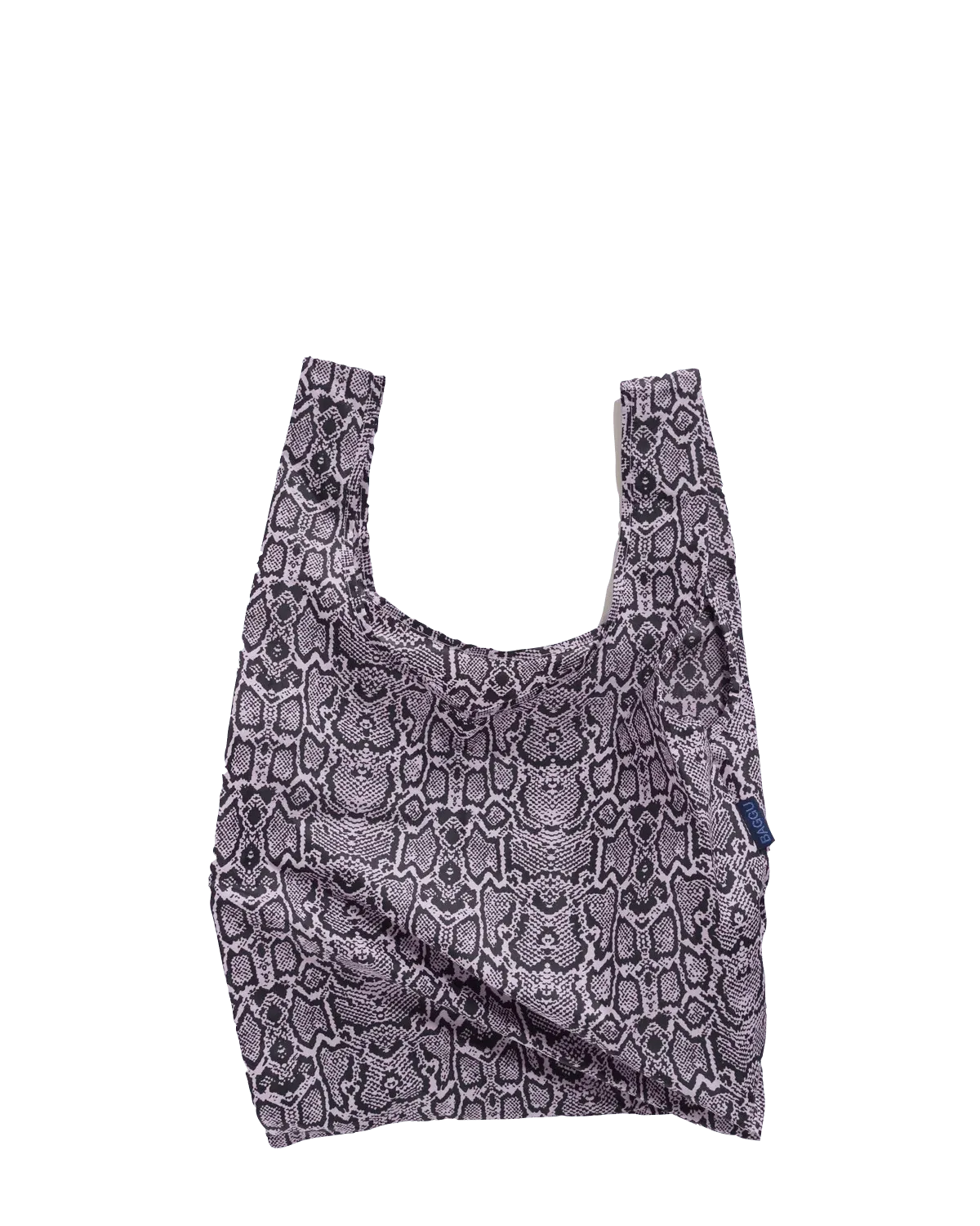 Standard Baggu Pink Snakeskin - ECRU