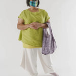 Standard Baggu Pink Snakeskin - ECRU