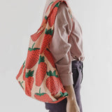 Standard Baggu Strawberry - ECRU