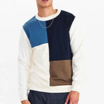 Sudadera Akallen Colorblock Terry Tofu - ECRU