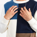 Sudadera Akallen Colorblock Terry Tofu - ECRU