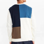 Sudadera Akallen Colorblock Terry Tofu - ECRU