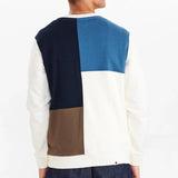 Sudadera Akallen Colorblock Terry Tofu - ECRU