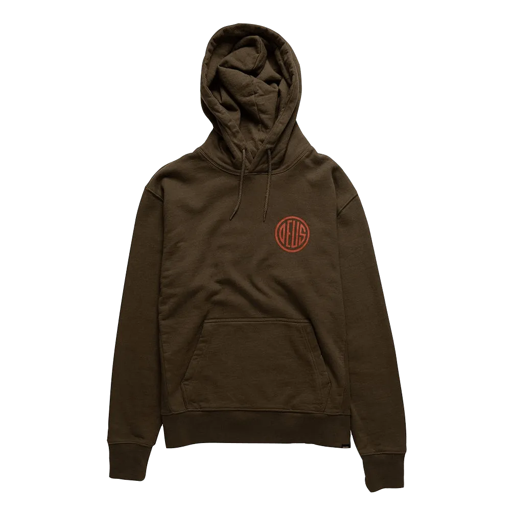 Sudadera Austin Pill Dark Olive - ECRU