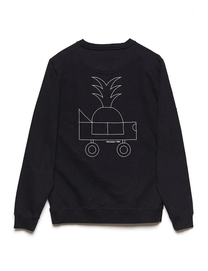 Sudadera Black Car By Oggian - ECRU