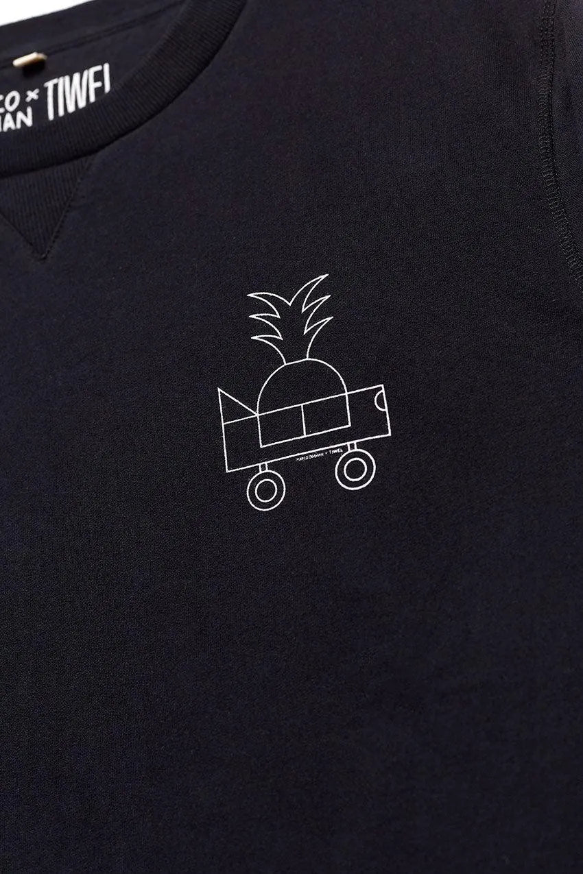 Sudadera Black Car By Oggian - ECRU