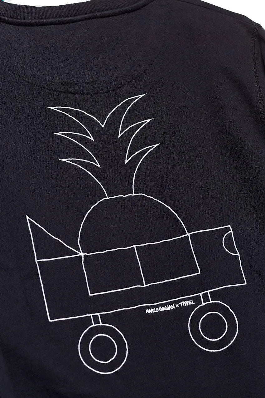 Sudadera Black Car By Oggian - ECRU