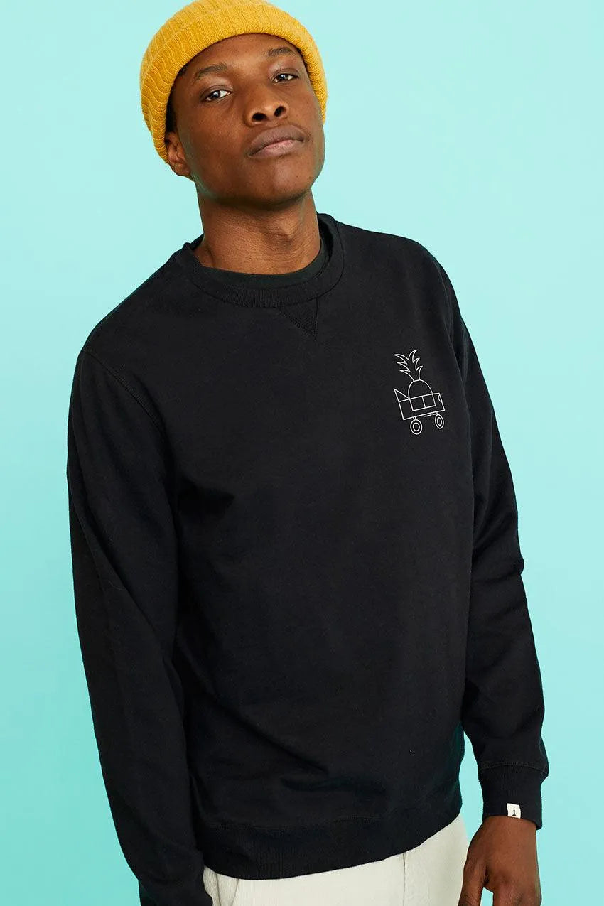 Sudadera Black Car By Oggian - ECRU