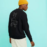 Sudadera Black Car By Oggian - ECRU