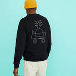 Sudadera Black Car By Oggian - ECRU