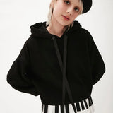 Sudadera capucha piano - ECRU