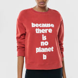 Sudadera Claim Burned Red - ECRU