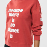 Sudadera Claim Burned Red - ECRU