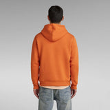 Sudadera Con Capucha Premium Core Burned Orange - ECRU