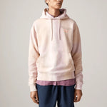 Sudadera con capucha y diseño de felpa teñida en Tie Dye - ECRU