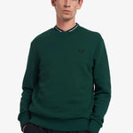 Sudadera con cuello redondo - ECRU