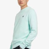 Sudadera con cuello redondo - ECRU