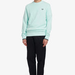 Sudadera con cuello redondo - ECRU