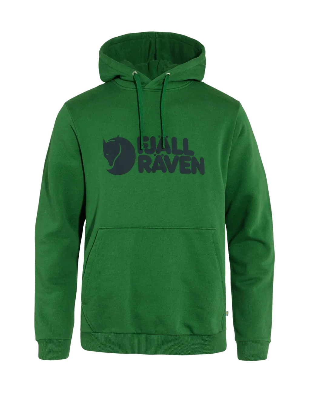 Sudadera con Gorro y Logo Fjallraven Palm Green - ECRU