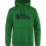 Sudadera con Gorro y Logo Fjallraven Palm Green - ECRU