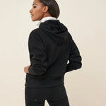 SUDADERA CON TIRAS SALSA - ECRU