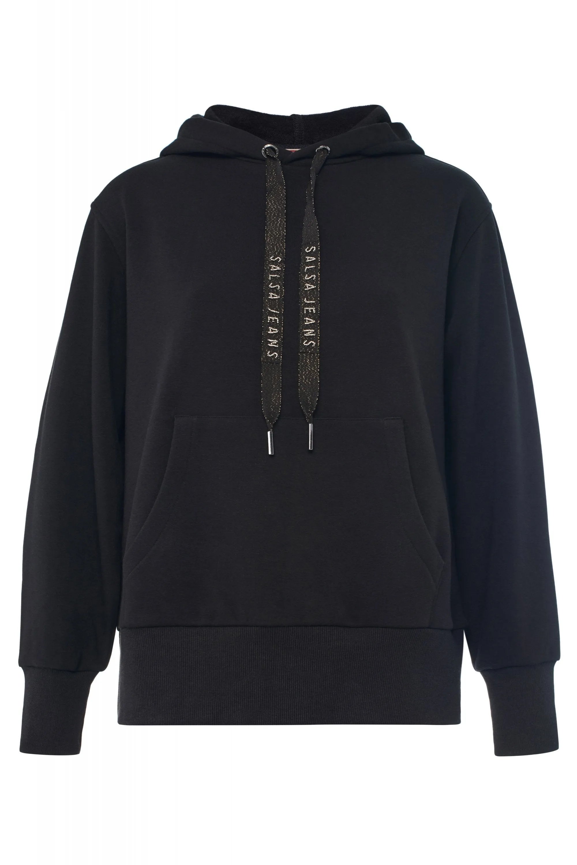 SUDADERA CON TIRAS SALSA - ECRU