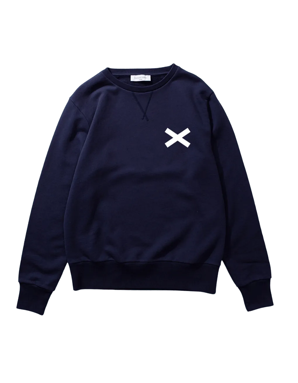 Sudadera Cross Azul - ECRU