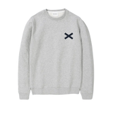 Sudadera Cross Gris - ECRU