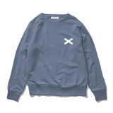 Sudadera Cross Plain Steel - ECRU