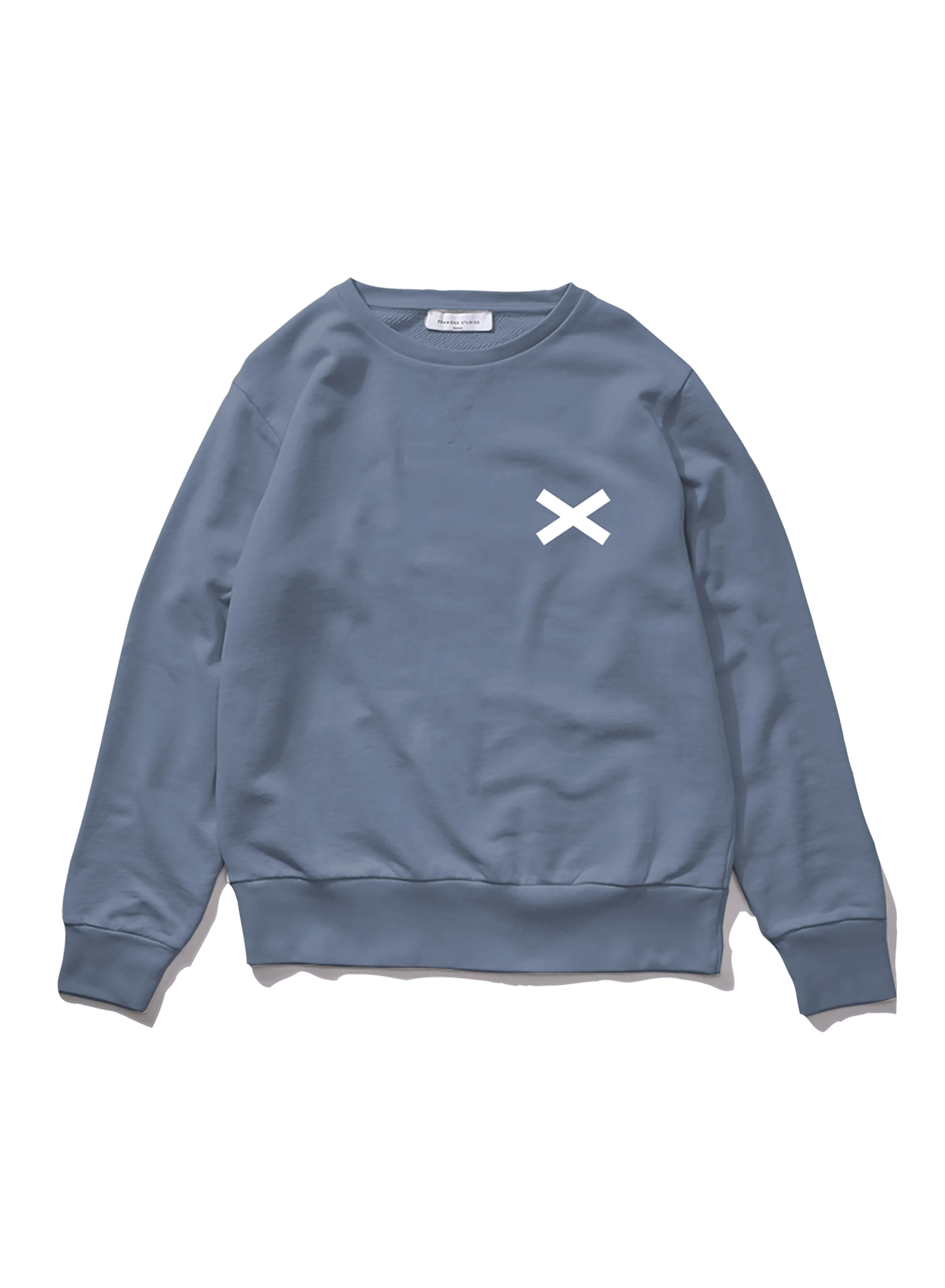 Sudadera Cross Plain Steel - ECRU
