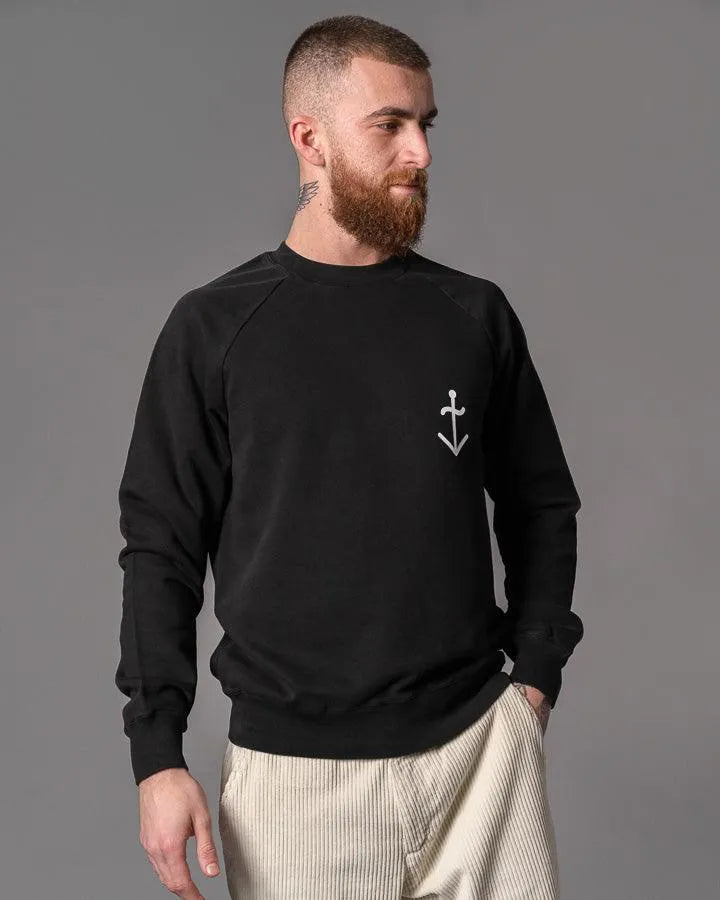 Sudadera Cunha Print Il Gattopardo Black - ECRU