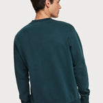 Sudadera de cuello redondo con motivo gráfico - ECRU