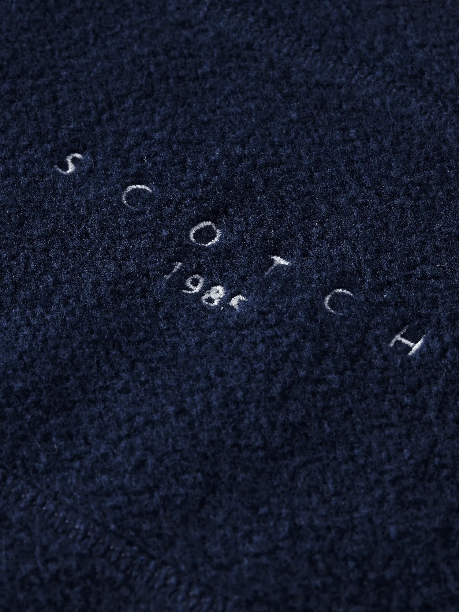 Sudadera de felpa cepillada con paneles cosidos - ECRU