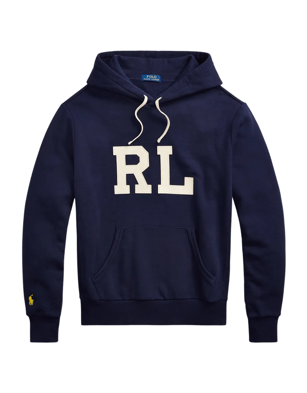 Sudadera de felpa con monograma - ECRU