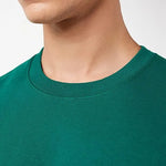 Sudadera de felpa con parche - ECRU