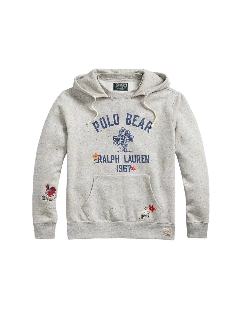 Sudadera de Felpa con Polo Bear - ECRU