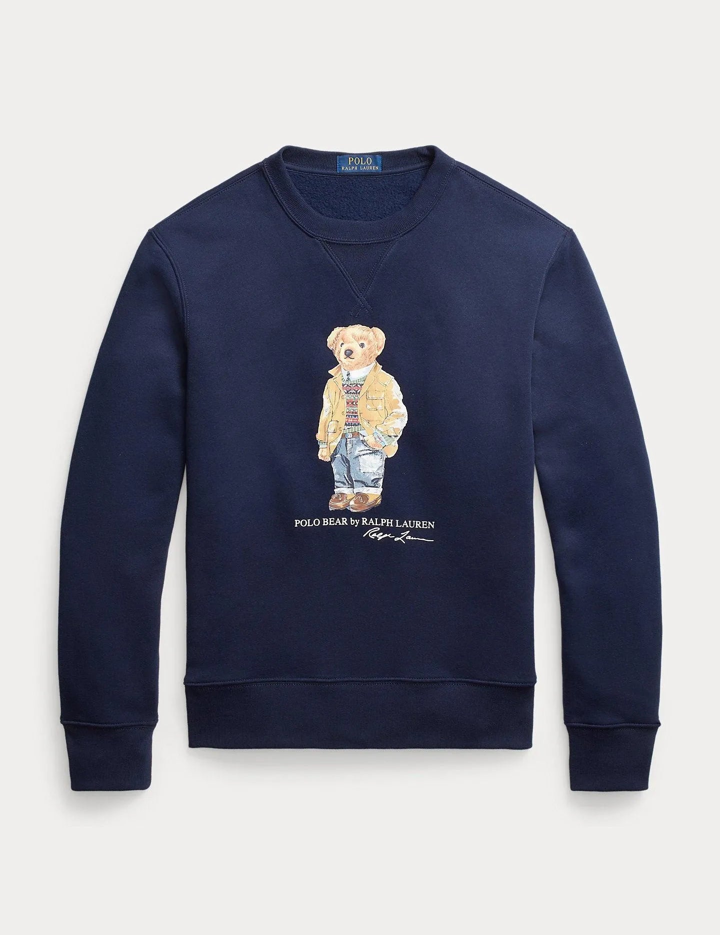 Sudadera de felpa con Polo Bear - ECRU
