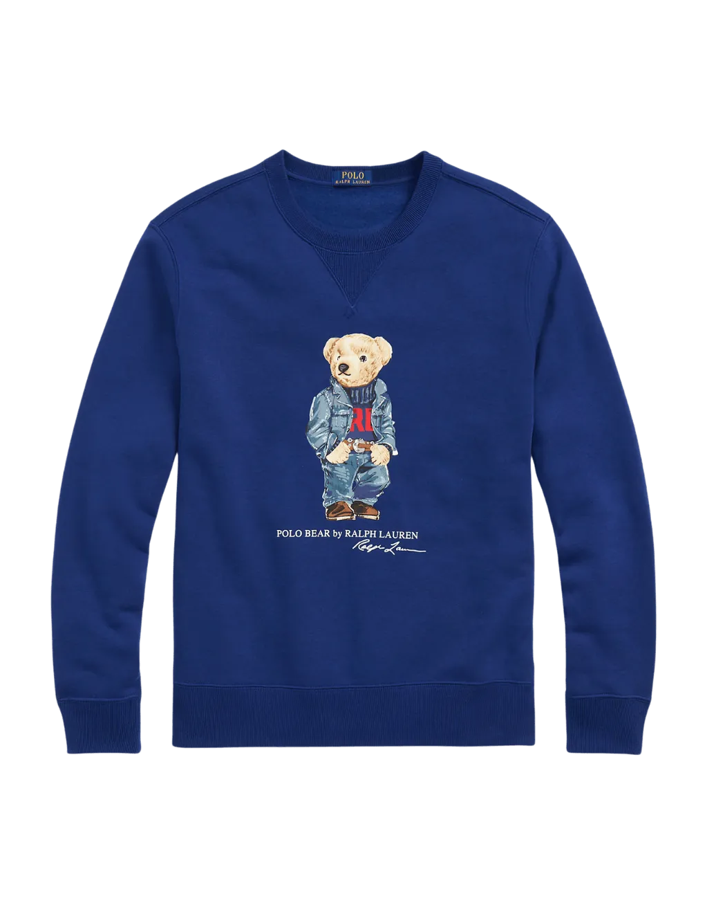 Sudadera de felpa con Polo Bear - ECRU