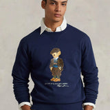 Sudadera de felpa con Polo Bear - ECRU